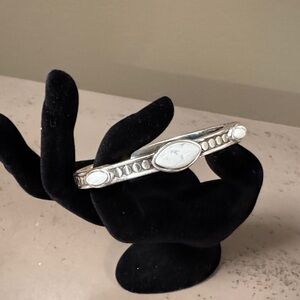 Brighton Silver-plated Pebble Bangle